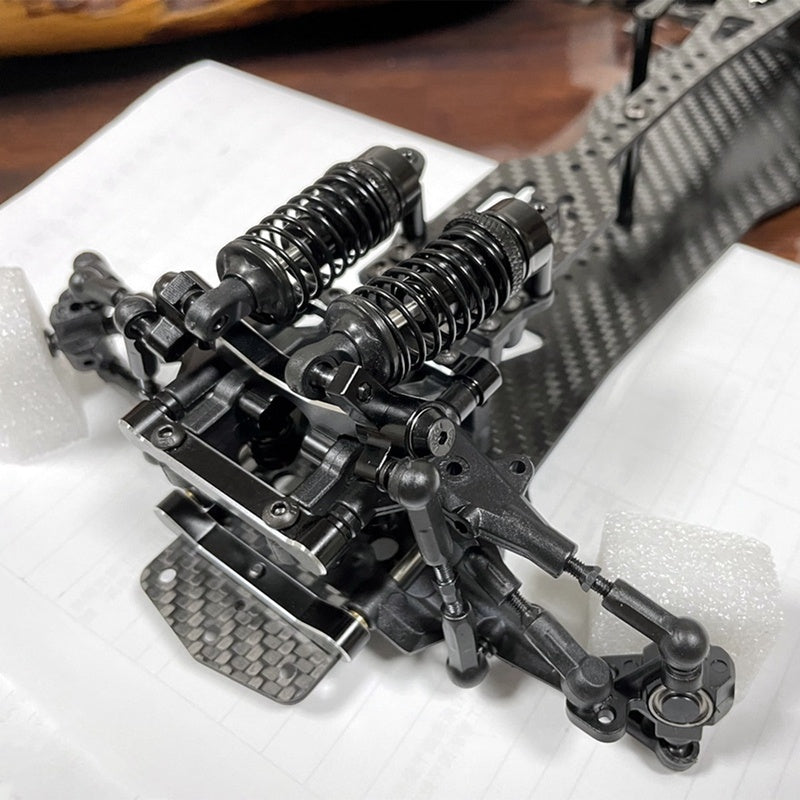 Drift Racing Frame Alloy Carbon Fiber Chassis Kit