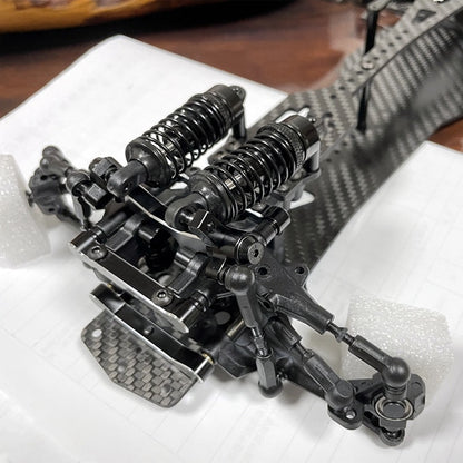 Drift Racing Frame Alloy Carbon Fiber Chassis Kit