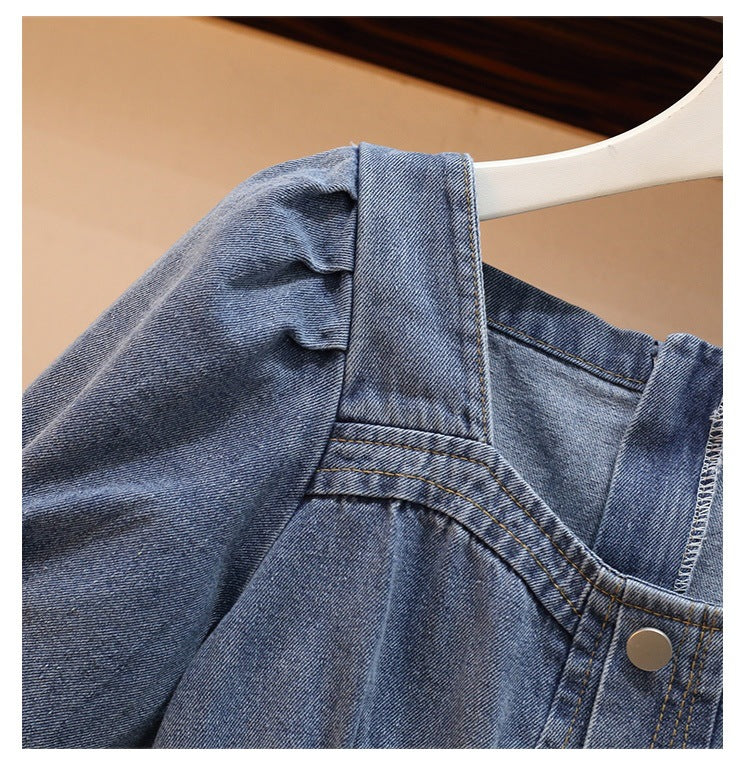 Fashionable Fat Sister Slim Casual Plus Size Dress