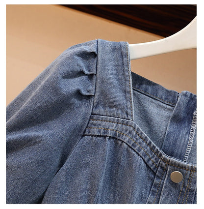 Fashionable Fat Sister Slim Casual Plus Size Dress