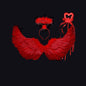 Wings Props Flower Girl Dress Up Halloween Christmas Show Feather Wings