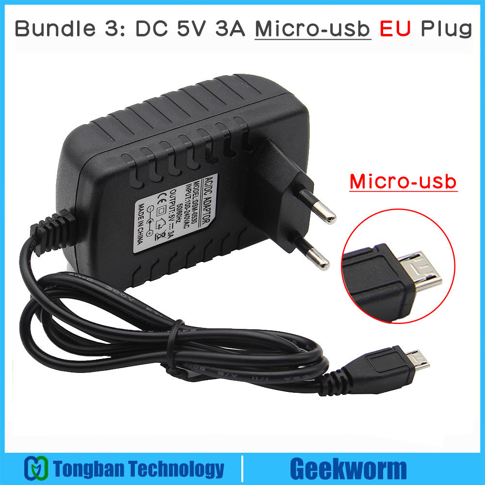 Raspberry Pi 4th Generation Power Supply 5V 4A Type-C Adapter