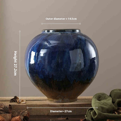 Creative Ceramic Retro Vase Decoration In The Living Room