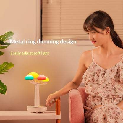 Factory Wish Tree Bluetooth Speaker With Breathing Seven-Color LED Night Light