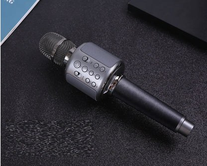 Wireless Bluetooth Microphone Karaoke Capacitor Microphone Mobile Phone Computer Microphone