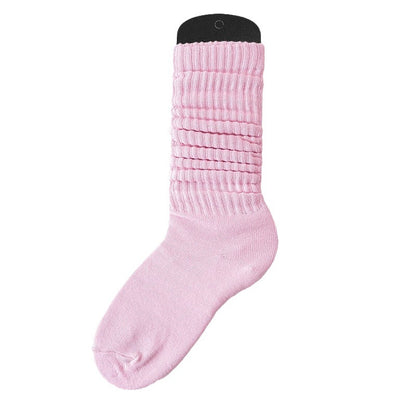 Lazy Bunching Socks European And American Extra Thick Fluffy Loop