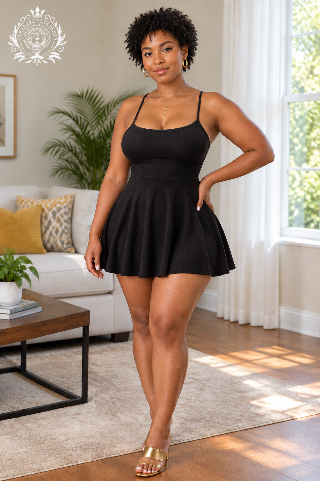 Black dress edit