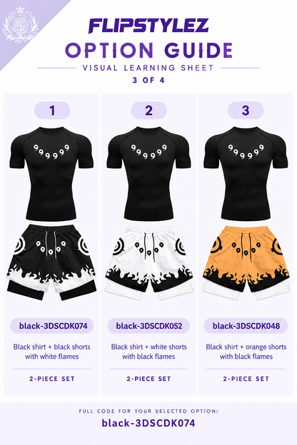 Black-shirt two-piece set guide