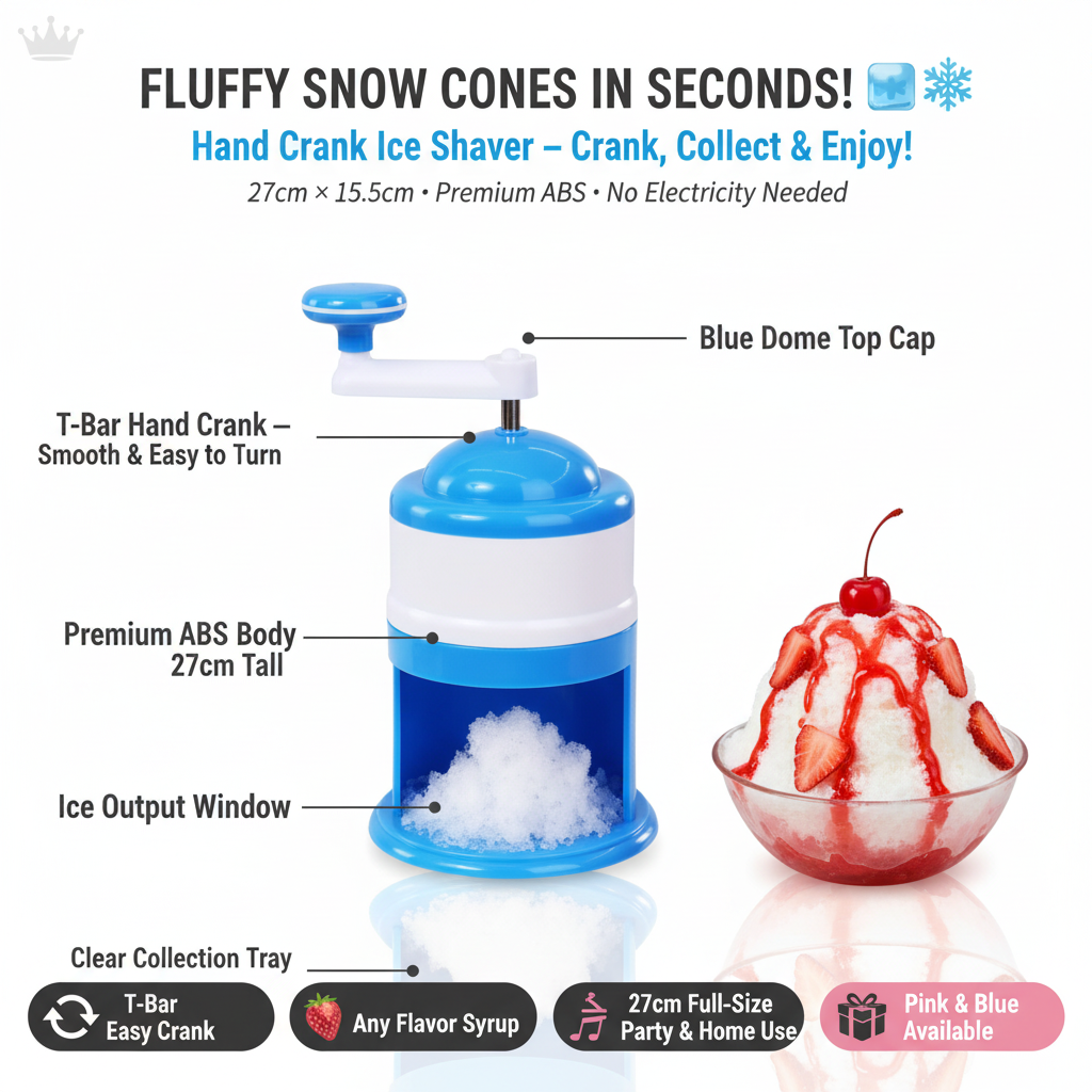 Blue Ice Shaver - Accurate Recreation