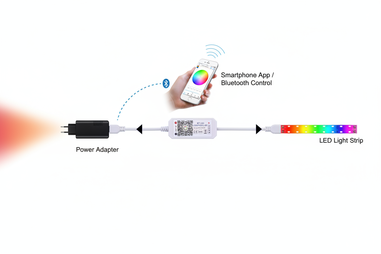 Bluetooth LED Controller Installation Guide