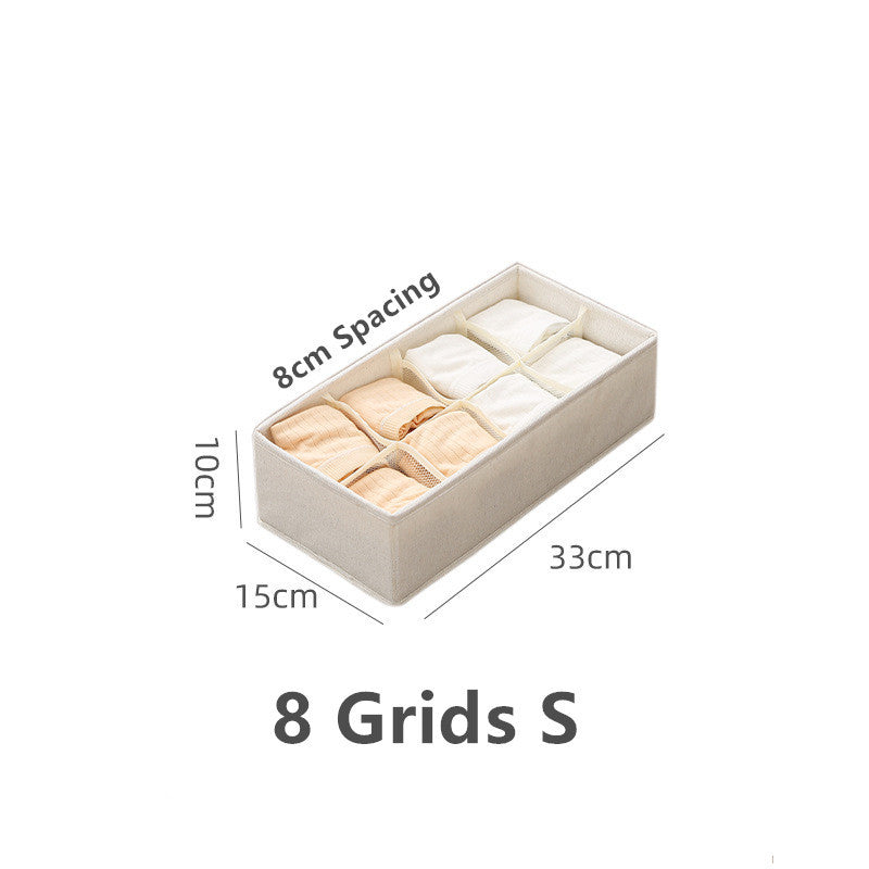 Household Fashion Cotton And Linen Clothes Storage Box