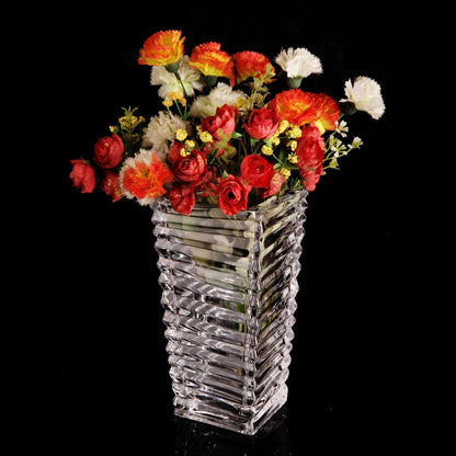 Transparent Glass Vase Living Room Decoration