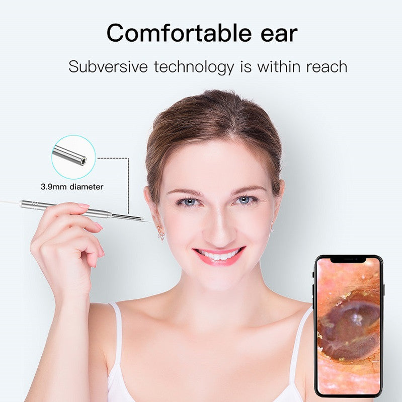 Three-in-one Android Visual Ear Spoon Mobile Phone Endoscope