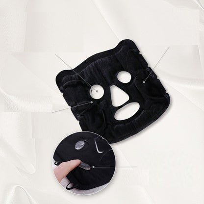Cute Hot Compress Steam Mask Facial Mask Single Stick Bag