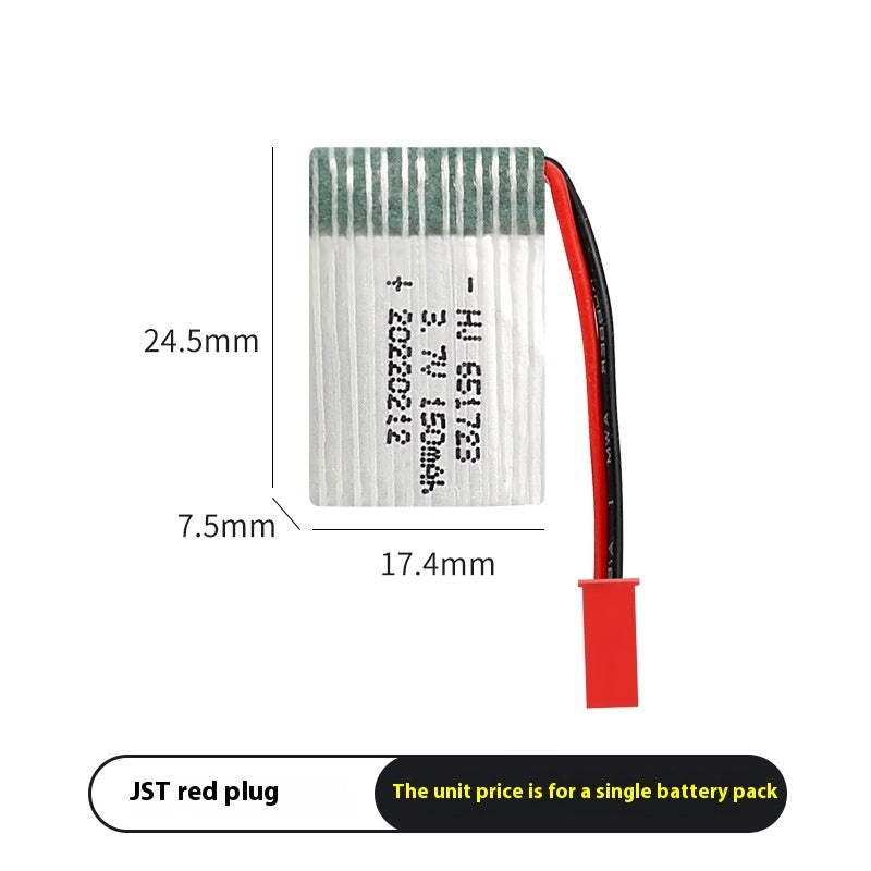 H36 UAV 651723 Model Airplane Battery