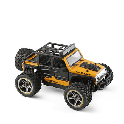 Electric Two Wheel Drive Remote Controlled Off-road Drift Vehicle Model Toy With Lights