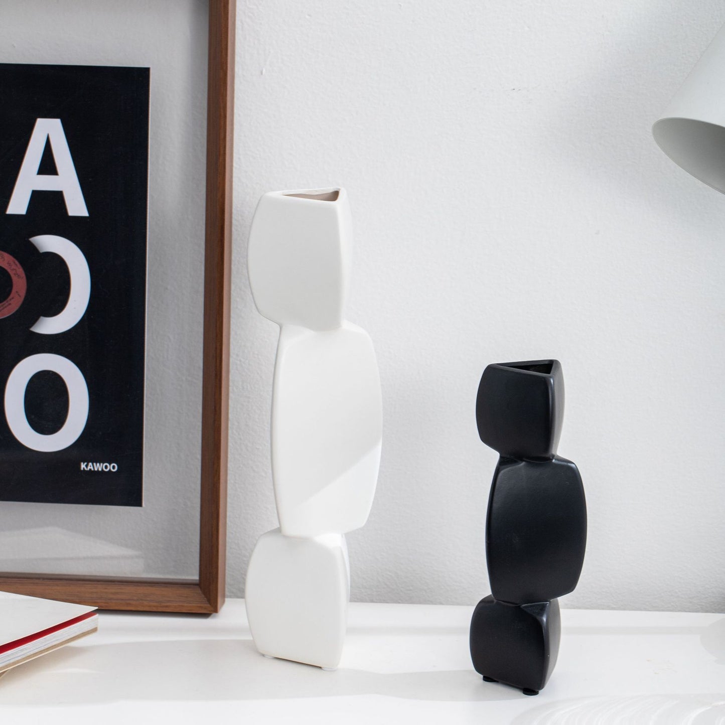 Simple And Creative Handicrafts Ceramic Ornaments Nordic Home Decoration Vase