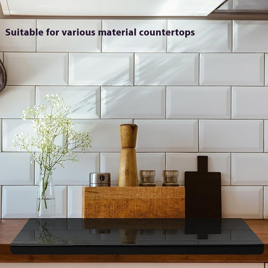 Kitchen Black Acrylic Chopping Board Non-slip