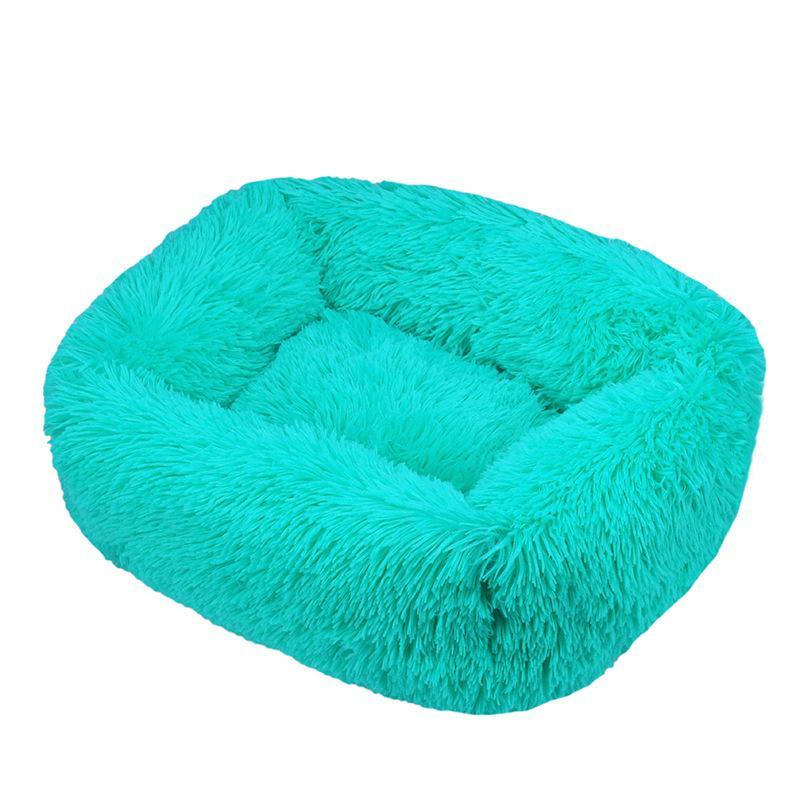 Winter Plush Pet Nest Square Mat