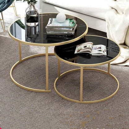 Hall Sofa Small Round Combination Coffee Table