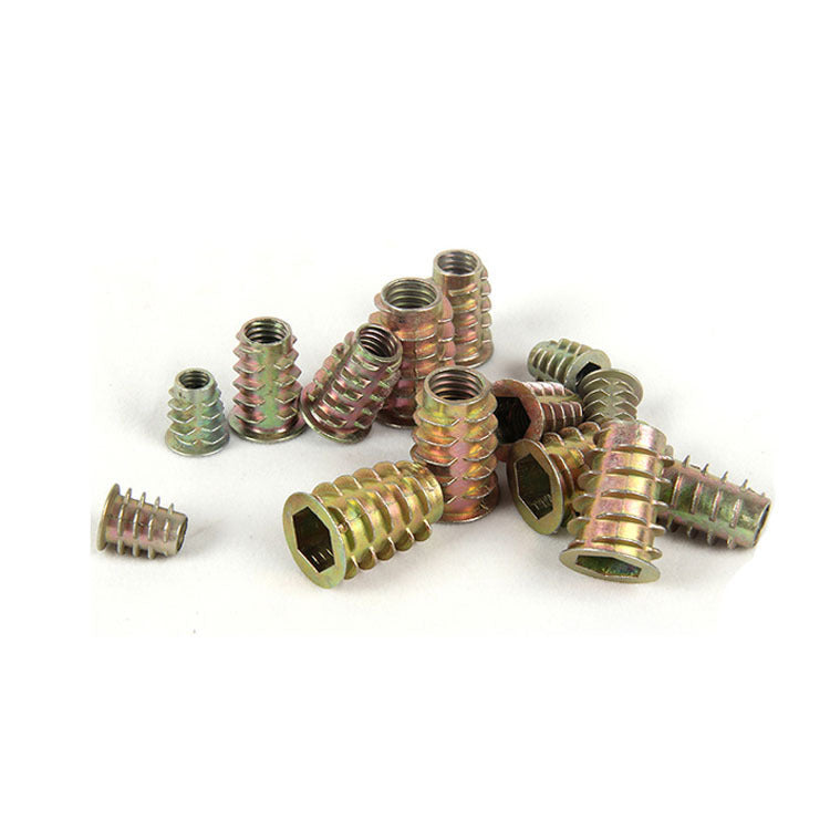 Zinc Alloy Inner And Outer Trapezoidal Nuts For Furniture