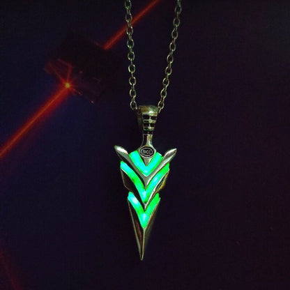 Retro Film And Television Peripheral Sword Luminous Necklace