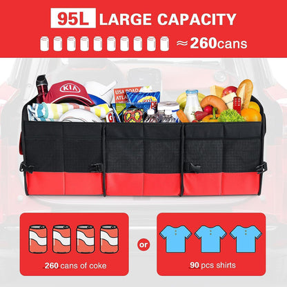 Car Trunk Storage Box Vehicle Storage Box Large Capacity