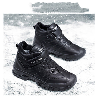 Men's Outdoor Mountaineering Snow Boots In Winter