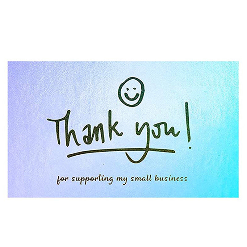 English Holiday Thank You Simple And DIY Creative Greeting Card