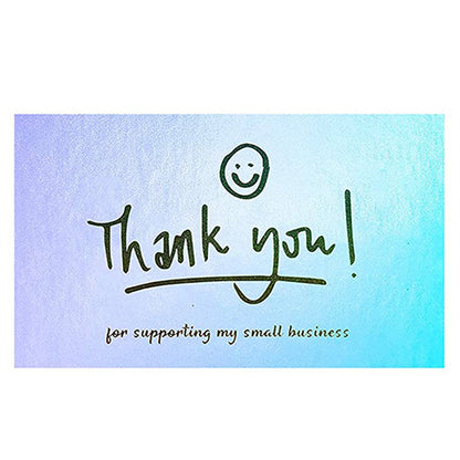 English Holiday Thank You Simple And DIY Creative Greeting Card