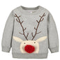 Christmas Series Sweater Children's Top Thickened