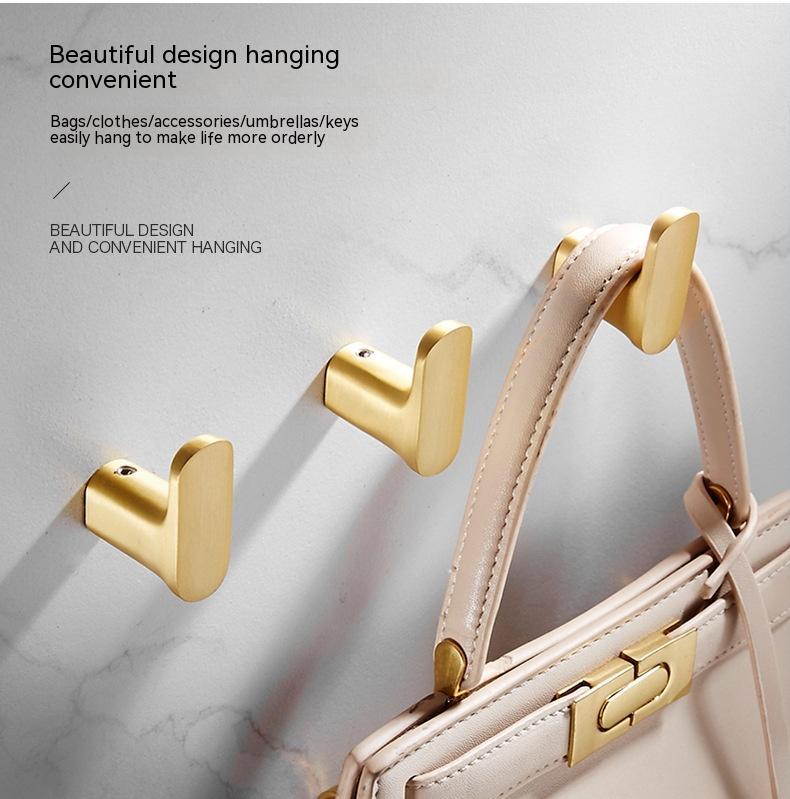 Fashion Nordic Brass Clothes Hook