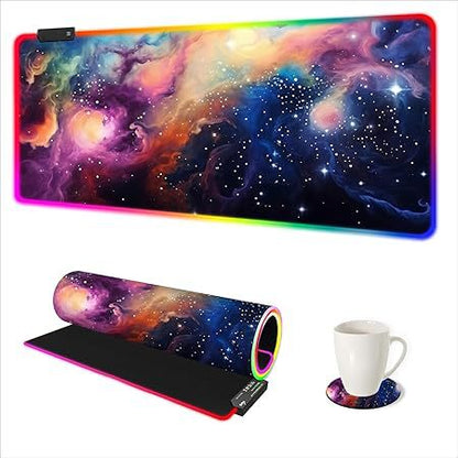 Gaming And Office USB RGB Backlit Mouse Pad