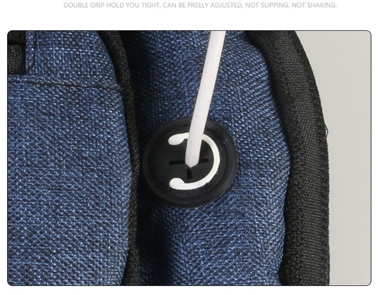 New Mobile Phone Waist Bag Men's Multi-functional Belt 65-inch Vertical Mobile Phone Bag Pannier Bag Shoulder Crossbody Arm Bag Men's And Women's Waist Bag Scooter Bag Waterproof