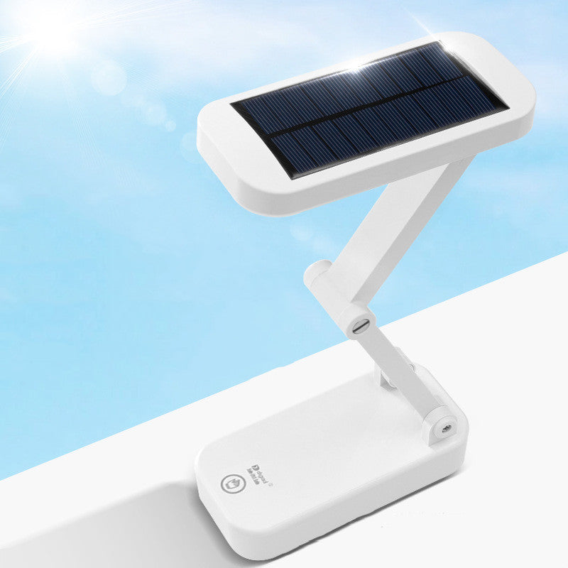 LED Multi Section Solar Folding Table Lamp