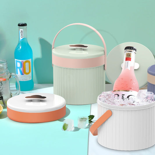 Ice Hockey Mold  Whiskey Spherical Ice Cube Ice Tray Food Grade Silicone Making Round Ball Storage Ice Box