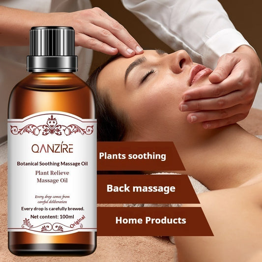 Body Massage Whole Body Essential Oil Ginger Argy Wormwood Beauty Salon Scraping Massage Oil Push Back
