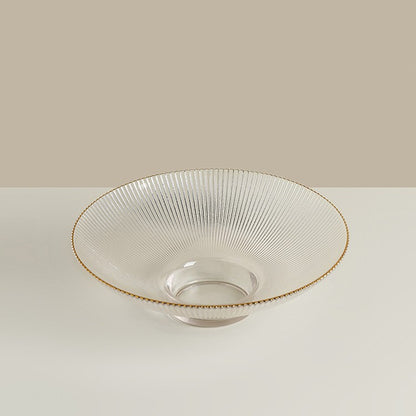 Glass Fruit Tray Living Room Coffee Table