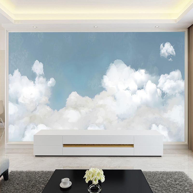 Printed Waterproof Wallpaper For TV Backdrop Wall Mural