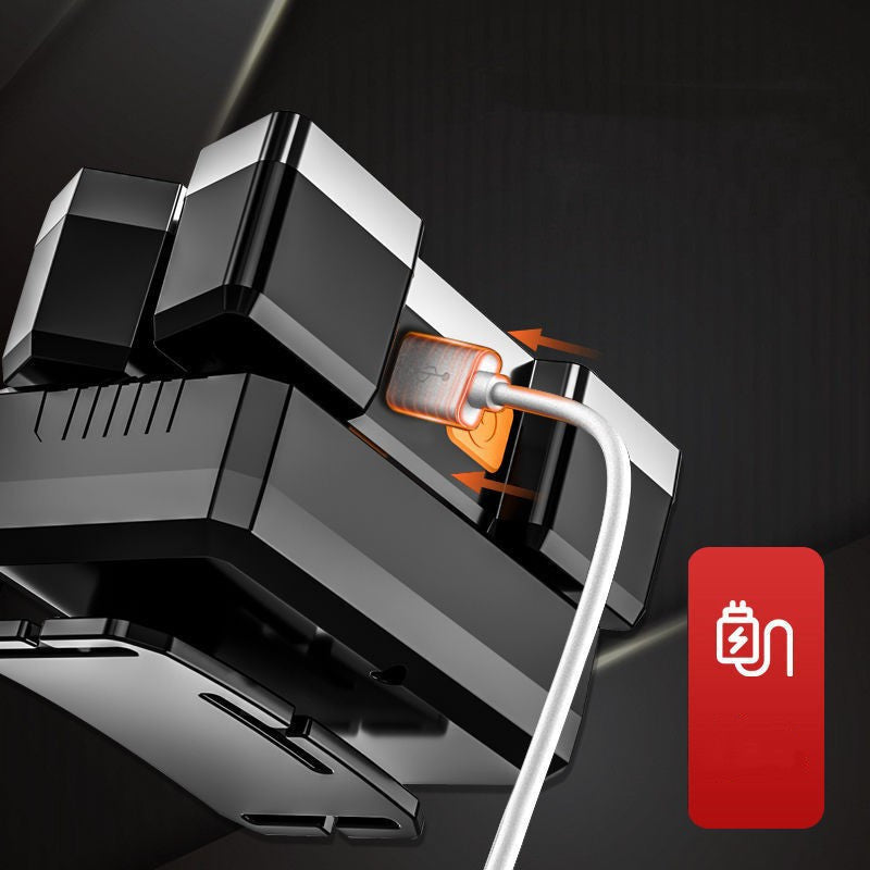 Rechargeable Head Mounted Riding Lamp