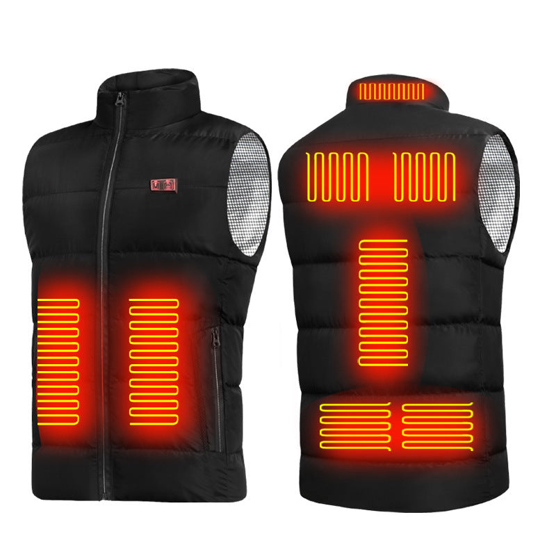 Usb Rechargeable Heating Down Cotton Heating Vest