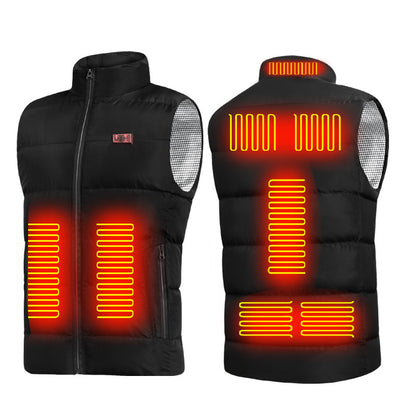 Usb Rechargeable Heating Down Cotton Heating Vest