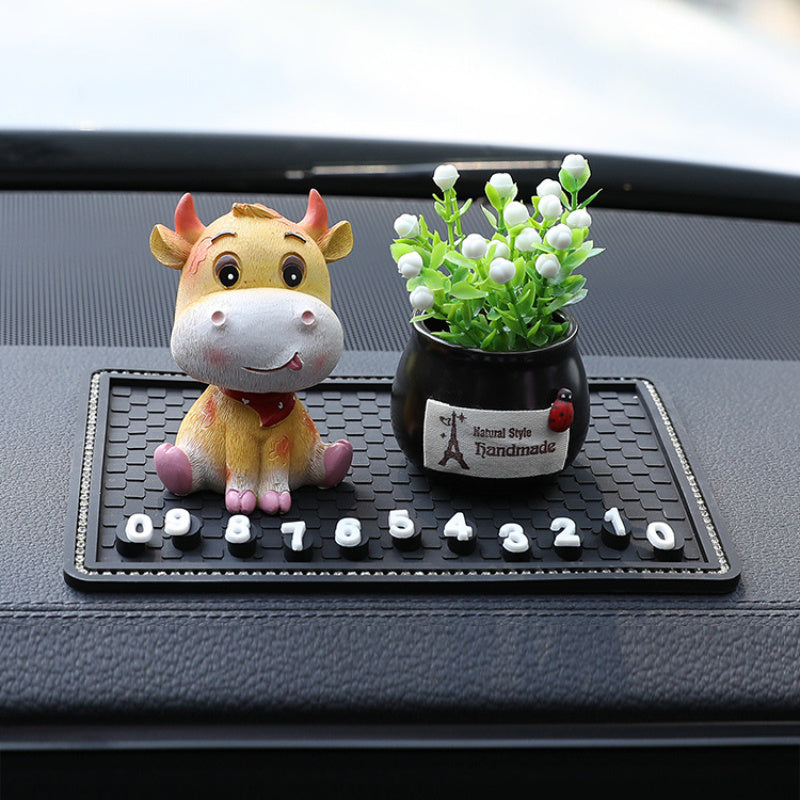 Car Ornaments Anti-skid Pad High Temperature Storage