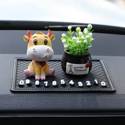 Car Ornaments Anti-skid Pad High Temperature Storage