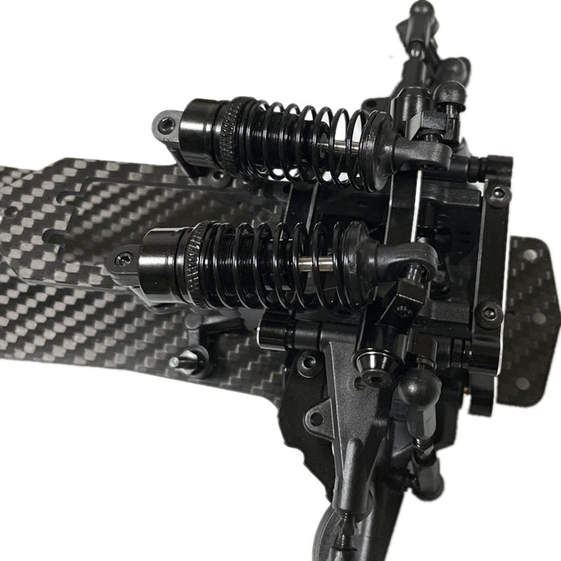 Drift Racing Frame Alloy Carbon Fiber Chassis Kit