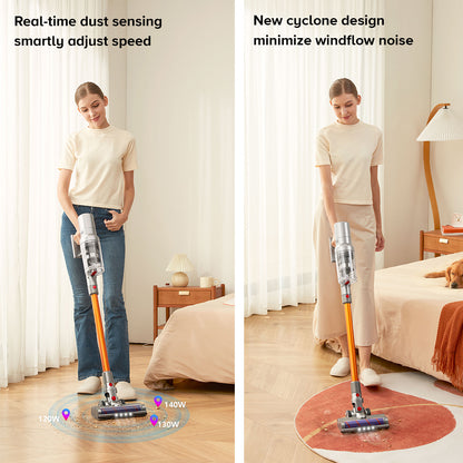 Handheld Wireless High-power Induction Touch Screen Vacuum Cleaner