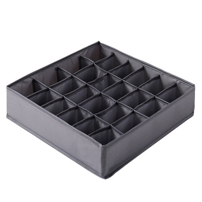 24 Compartment Underwear Sock Storage Box Washable