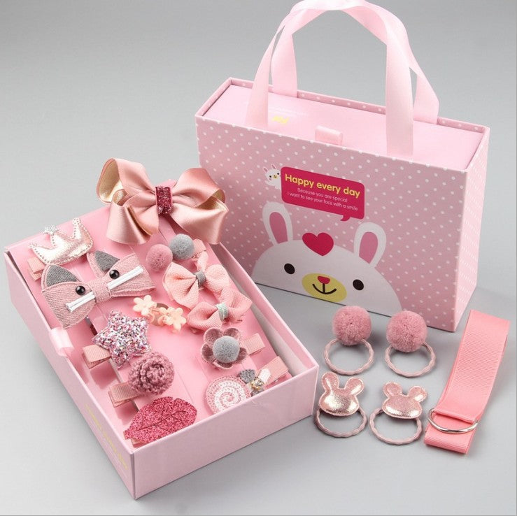 Children's Clip Hair Accessories Set Gift Box