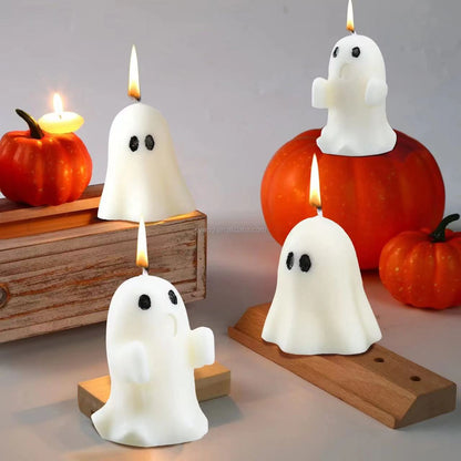 Creative Halloween Ghost Shape Aromatherapy Candle Gift Box
