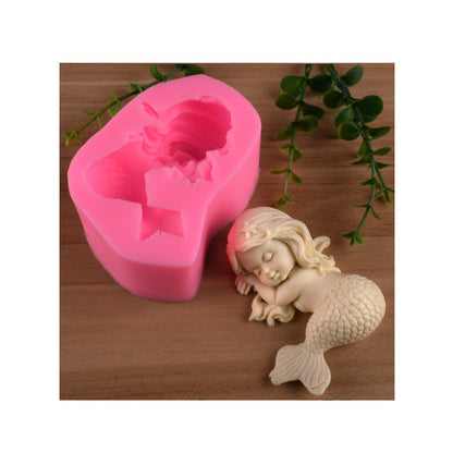 Chocolate Silicone Mold Plaster  Light Clay